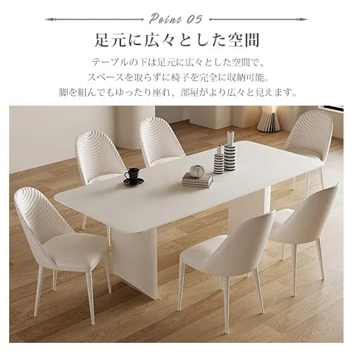 スタイリッシュなセラミック＆ステンレス製モダンテーブル - デザイン性と耐久性を両立！ fjx-2695
