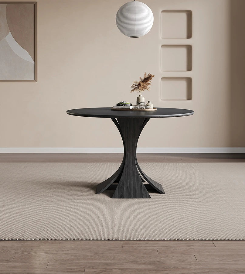 ダイニングテーブル 丸 80cm 丸テーブル 白 120cm 円卓 90cm 2人 4人掛け セラミック テーブル 円形 カフェテーブル おしゃれ fmc-3758