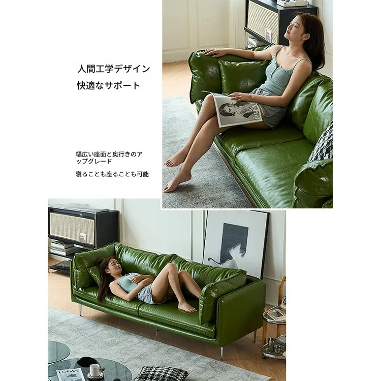 ソファー ローソファー 2人掛け 3人掛け 合皮 レザー調 高反発クッション ワイド座面 奥行き深い ゆったり座れる 北欧 モダン 高級感 耐久性 快適な座り心地 応接用 来客用 リビング 一人暮らし 新生活 fmdgz-3728