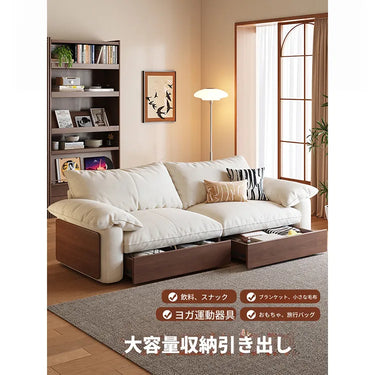 ソファベッド 収納付き 折りたたみ 3WAY 無垢材 ローソファ 大型 北欧風 おしゃれ 来客用 リビング 2人掛け 3人掛け 4人掛け以上 ホワイト グリーン グレー 多機能 省スペース 快適 高級感 耐久性 組立簡単 fmgj-3296