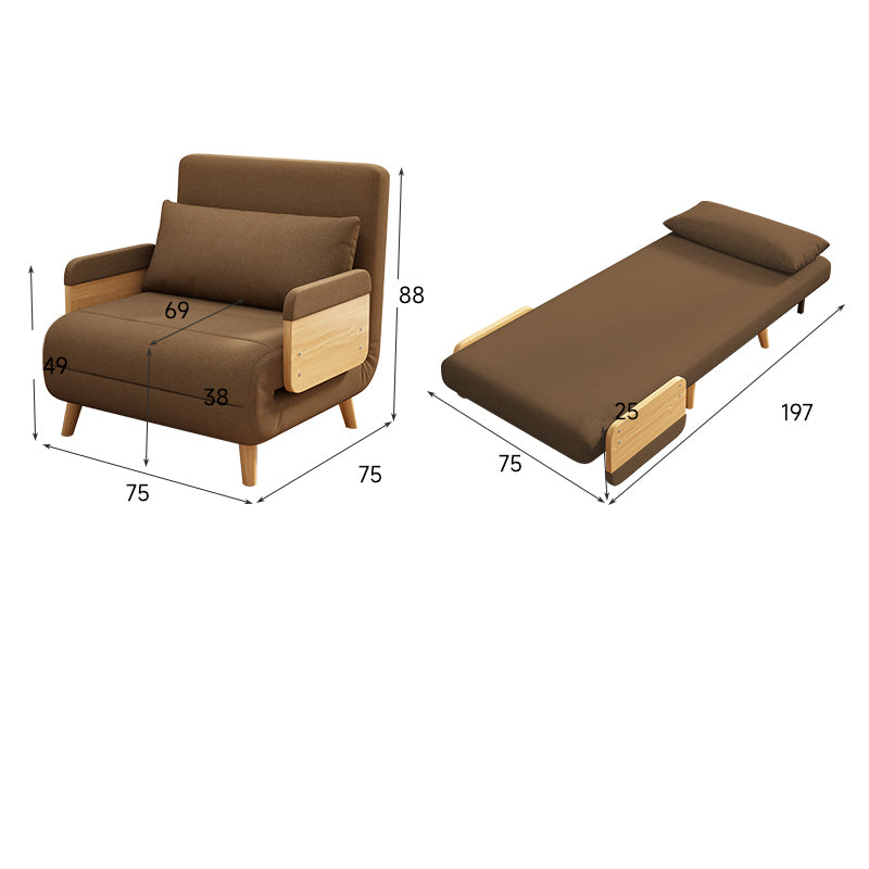 ソファーベッド ソファベッド 北欧 幅75 120cm 1人掛け 2人掛け パーソナルソファ コンパクト カウチソファー 二人掛け 一人掛け fsx-995