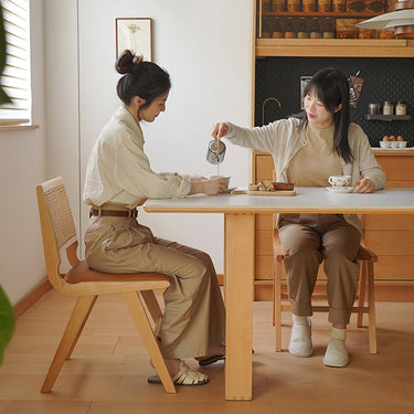 ダイニングテーブル 4人 6人 セラミック天板 ナチュラル 食卓 fxgmz-599