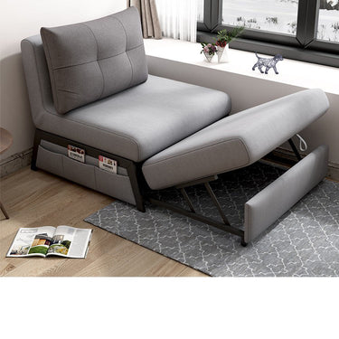 ソファーベッド 幅85cm 125cm 155cm 木製  エアレザー 快適 多機能 fxgz-271