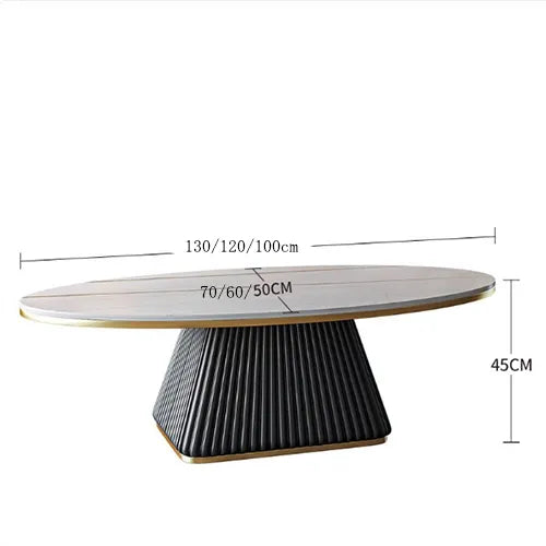 センターテーブル おしゃれ 楕円形 ローテーブル 幅100cm 120cm 130cm セラミック fxmj-3057