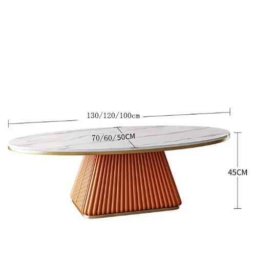 センターテーブル おしゃれ 楕円形 ローテーブル 幅100cm 120cm 130cm セラミック fxmj-3057