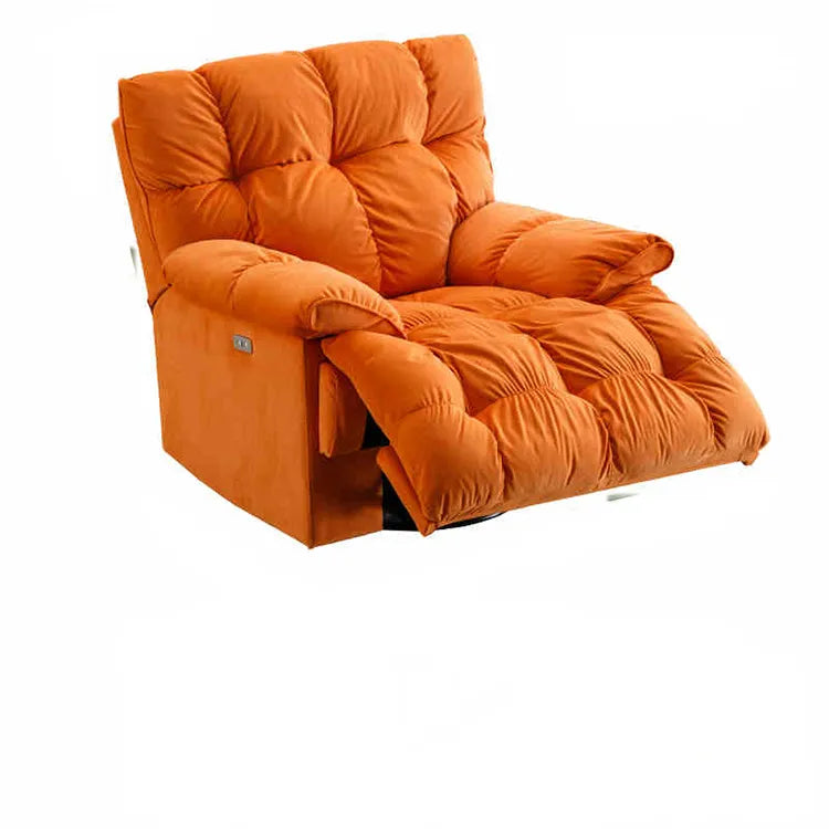 オレンジ系 円形スイベル 1人掛けソファ ひとり掛けソファー 寝椅子 オレンジ系 円形スイベル 1人掛けソファ ひとり掛けソファー 寝椅子