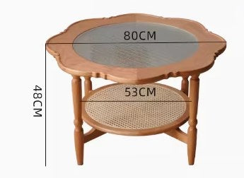 センターテーブル おしゃれ 北欧風 ナチュラル リビングテーブル コーヒーテーブル 幅45cm 80cm fyx-876