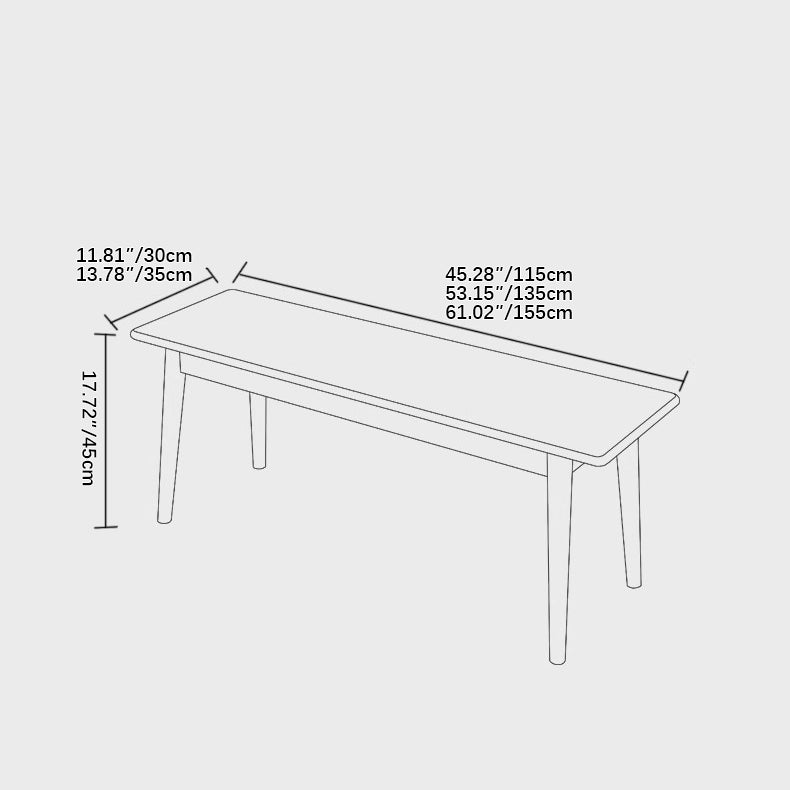 ベンチ ダイニングベンチ 幅105cm 115cm 135cm 155cm 110cm 天然木ベンチ イス 椅子 fyx-885