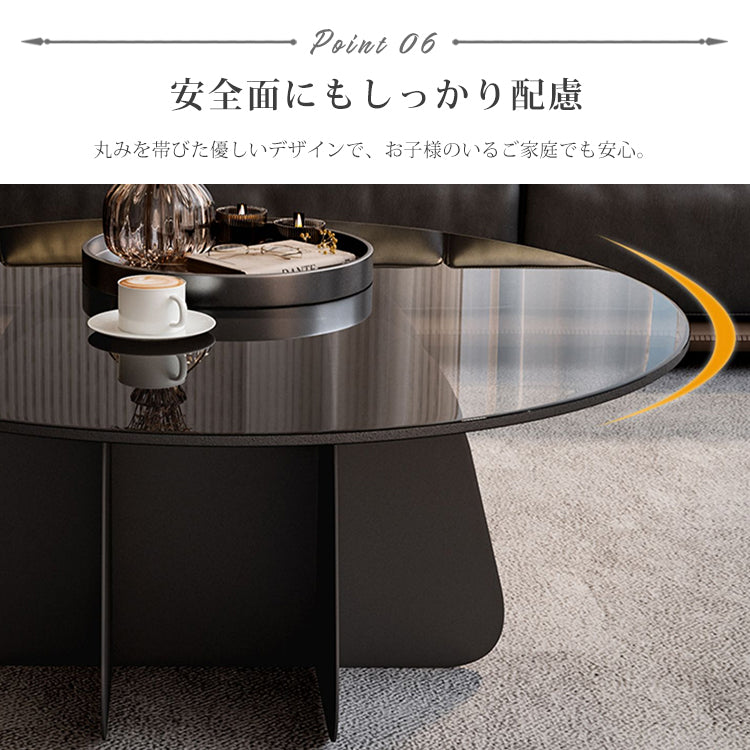 ロー テーブル おしゃれ コーヒー テーブル 小さい テーブル ガラスfel-2020