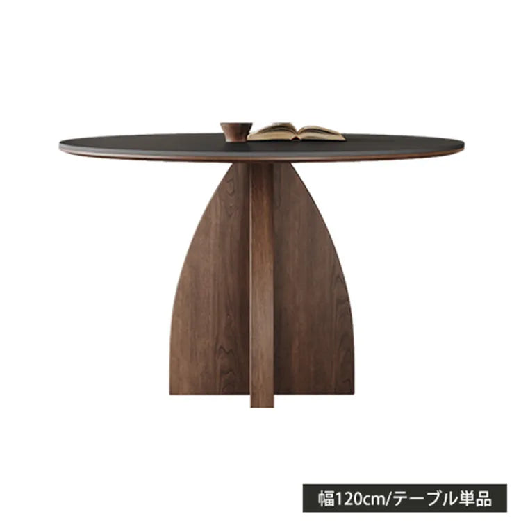 ダイニングテーブル 丸 幅100cm 120cm 食卓 セラミック 北欧 円形 おしゃれ hagst-5356