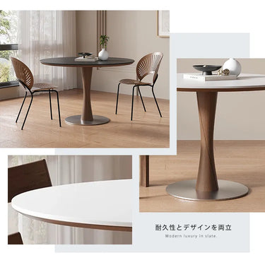 ダイニングテーブル ラウンドテーブル 丸テーブル 円 セラミックテーブル リビングテーブル 食事テーブル カフェテーブル 80cm 90 100 110 4人掛け 120 ホワイト 大理石柄 6人掛け 130cm 4人用 大理石風 大理石調 食卓 ホテルライク アンティーク調 hjj-6444-1
