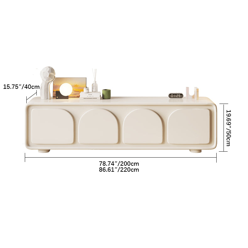 センターテーブル ローテーブル 楕円形 ベージュ 幅130cm かわいい hjl-1189