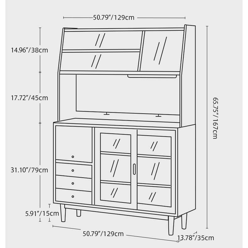 キャビネット チェスト 幅85 130cm 収納家具 大容量 hldmz-734