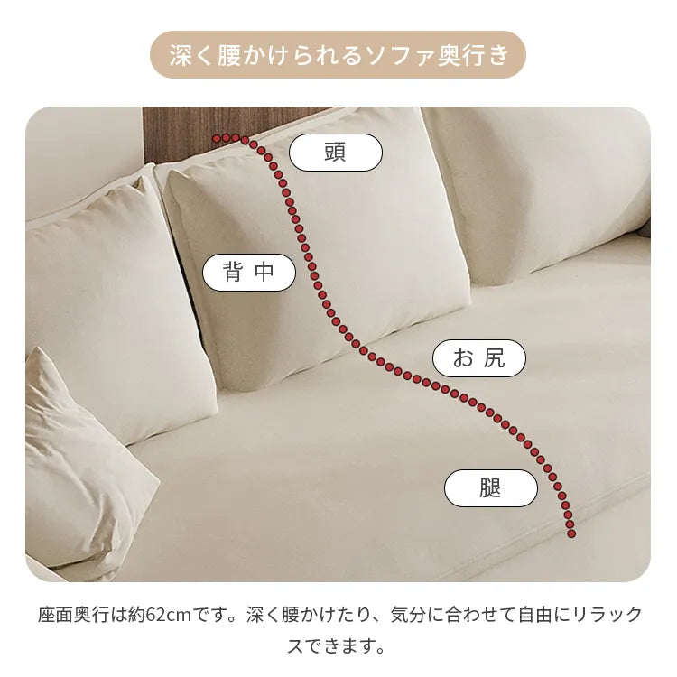 ソファベッド ソファ 二人掛け 三人掛け 四人掛け 収納 hyt-1424