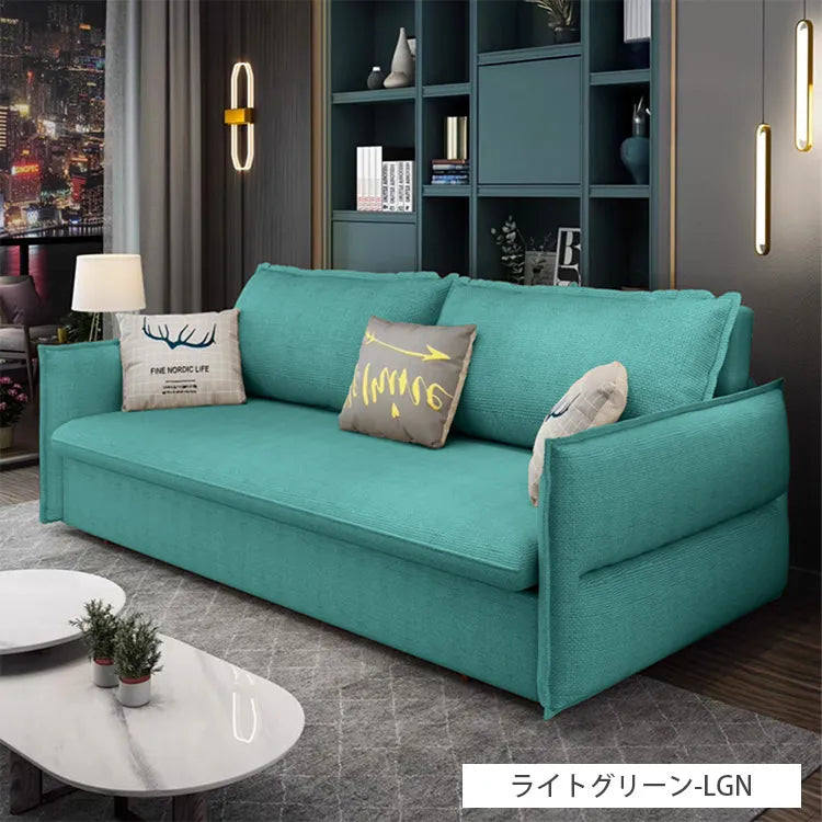 ソファベッド L字 3way 収納付き 2人掛け ダブル hyt-3770