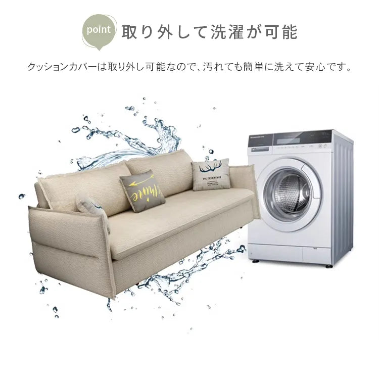 ソファベッド L字 3way 収納付き 2人掛け ダブル hyt-3770