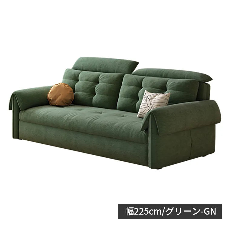 ソファベッド 2way 折りたたみ 収納付き コンパクト hyt-3774