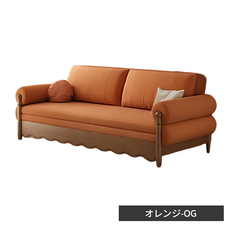ソファベッド 伸縮式 2人掛け 収納付き モダン hyt-3776