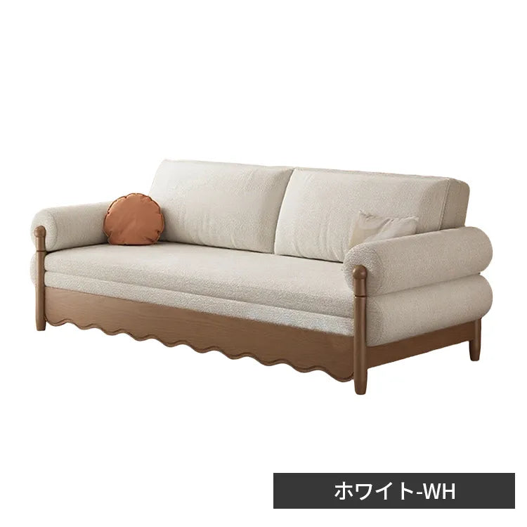 ソファベッド 伸縮式 2人掛け 収納付き モダン hyt-3776