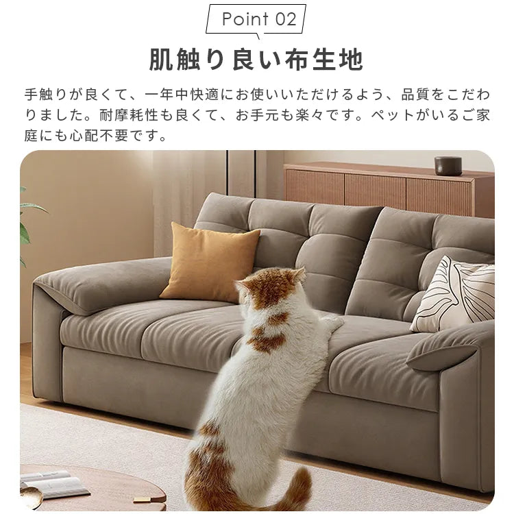 ソファーベッド 折りたたみ ローソファー 収納箱付 ソファ 2人掛け ソファー 肘付き 収納付き 省スペース リビング 高級 モダン おしゃれ 新生活応援 hyt-5573