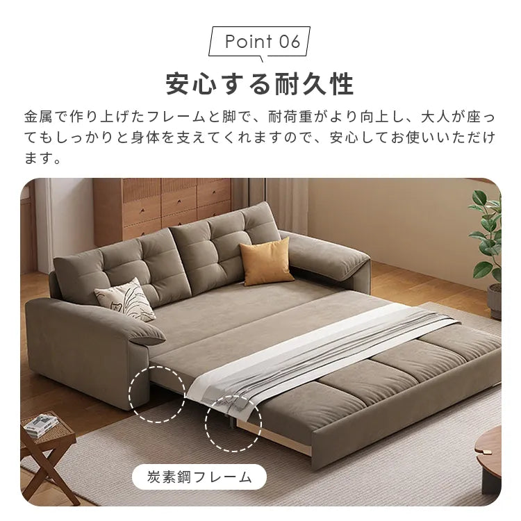 ソファーベッド 折りたたみ ローソファー 収納箱付 ソファ 2人掛け ソファー 肘付き 収納付き 省スペース リビング 高級 モダン おしゃれ 新生活応援 hyt-5573