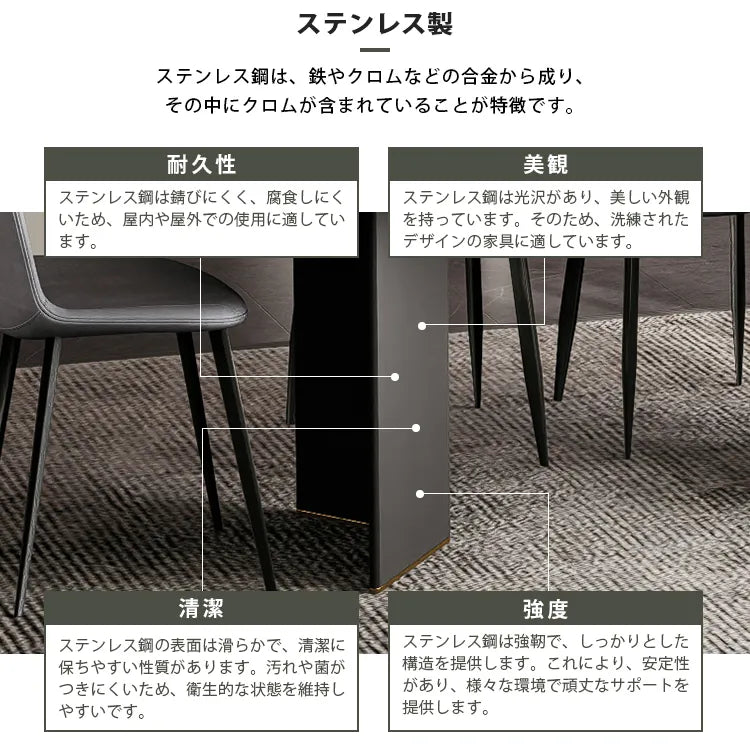 ダイニングテーブル セラミック 大理石柄 ブラック テーブル 食卓 幅160 180cm 食卓テーブル モダン jrjj--6128