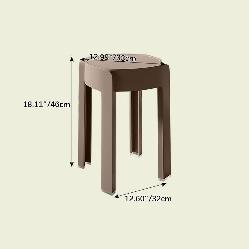 スツール 幅33cm 4脚セット かわいい スタッキング ym-625