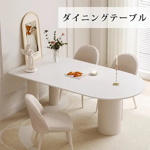 ダイニングテーブル ホワイト北欧 セラミック 3本足 カフェテーブル おしゃれ ynw-024