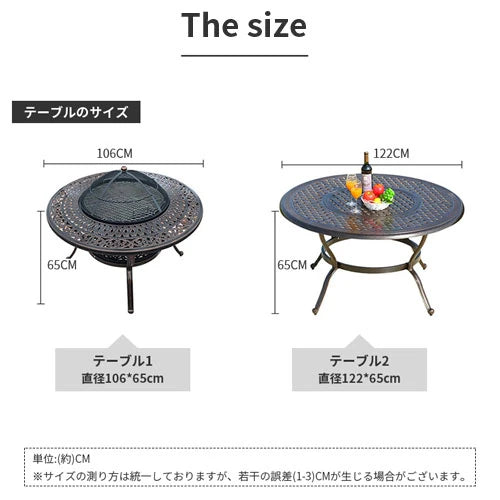 ガーデンテーブル バーベキューテーブル アウトドア コンロ付き バーベキューテーブル おしゃれ zlhw-158