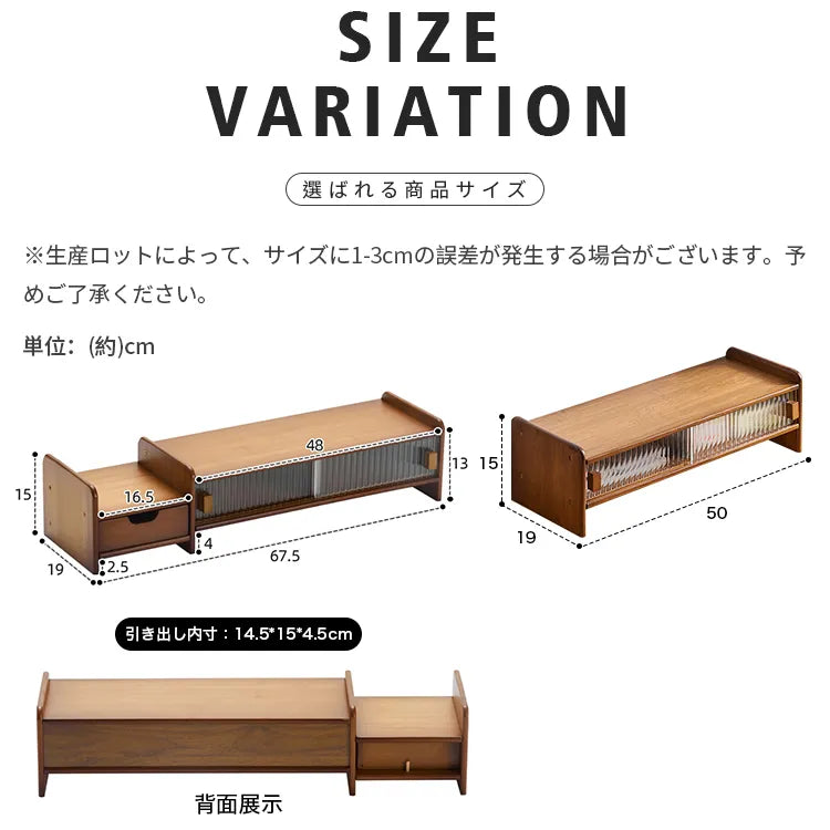 卓上ラック パソコン台 卓上 モニタースタンド 棚 パソコン おしゃれ 収納 zt-1000