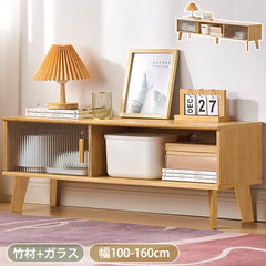 テレビ台 脚付き テレビボード ガラス引き戸  おしゃれ ナチュラル zt-548