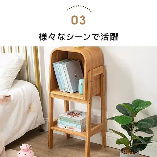 キャビネット ラック棚 2段 3段 4段 竹 収納家具 おしゃれ 大容量収納 zt-561