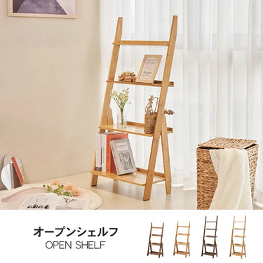 ラック シェルフ 収納家具 本棚 おしゃれ 竹 zt-sj-ztvz1021